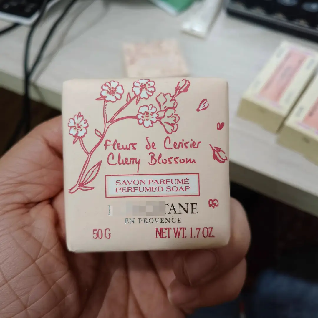 Oushu D Soap Souvenir Gift 50g Shea Butter Soap Verbena Soap Cherry Blossom Soap Souvenir Gift Handmade Soap