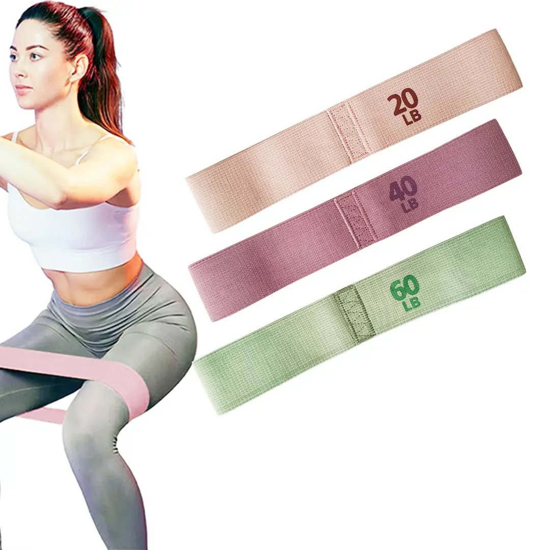 Yoga Equipment for Butt Training, Resistance Bands, Hip Lift Bands for Women, Fitness for Men, Strength Training, Stretching Loop Bands