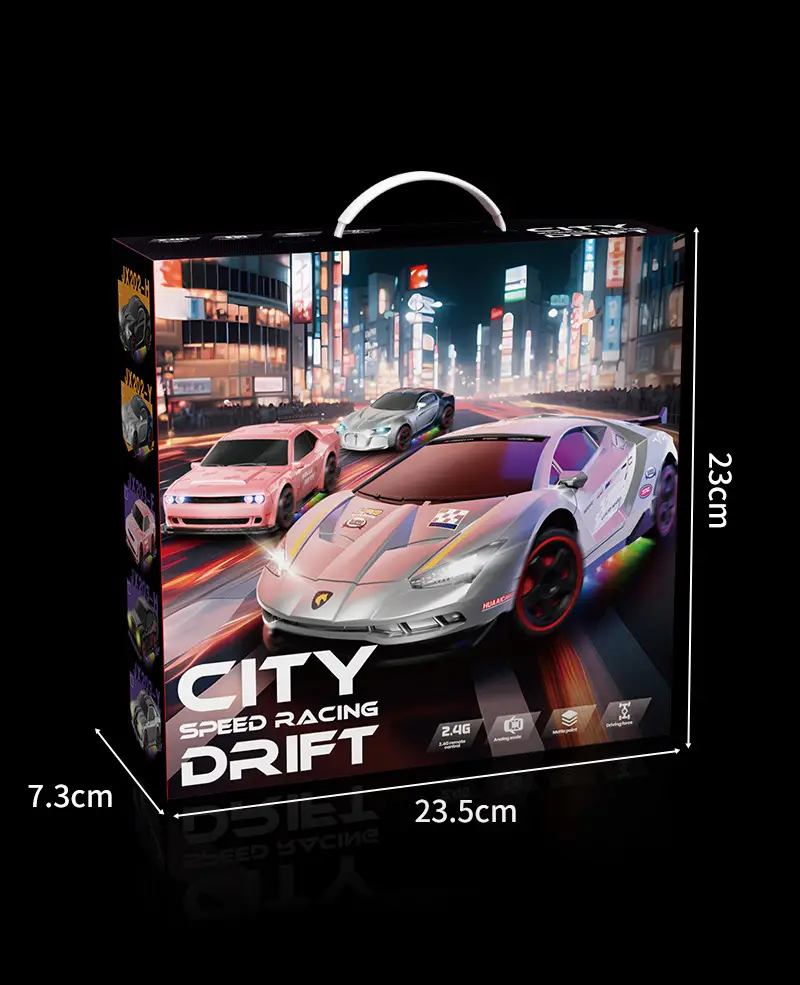 Children's Remote Control Dodge Hellcat Rc Drift Car Lamborghini Four-Wheel Drive Electric Boy Toy Birthday Gift — feature 19