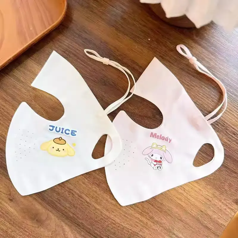 Children's Sun Protection Mask for Girls, Summer Uv Protection Full-Face Mask, Outdoor Ice Silk Cooling Sunshade Face Mask — feature 4