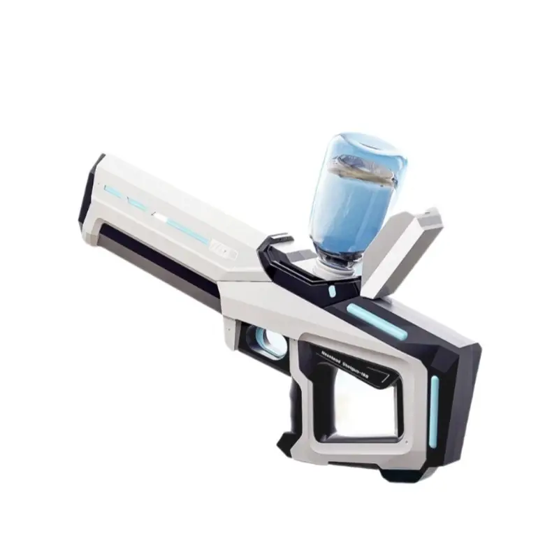 Cross-Border Pulse Electric Continuous Water Gun, Automatic Water-Absorbing Large-Capacity Water Gun, Children's Toy Water Gun, Squirting Water Gun