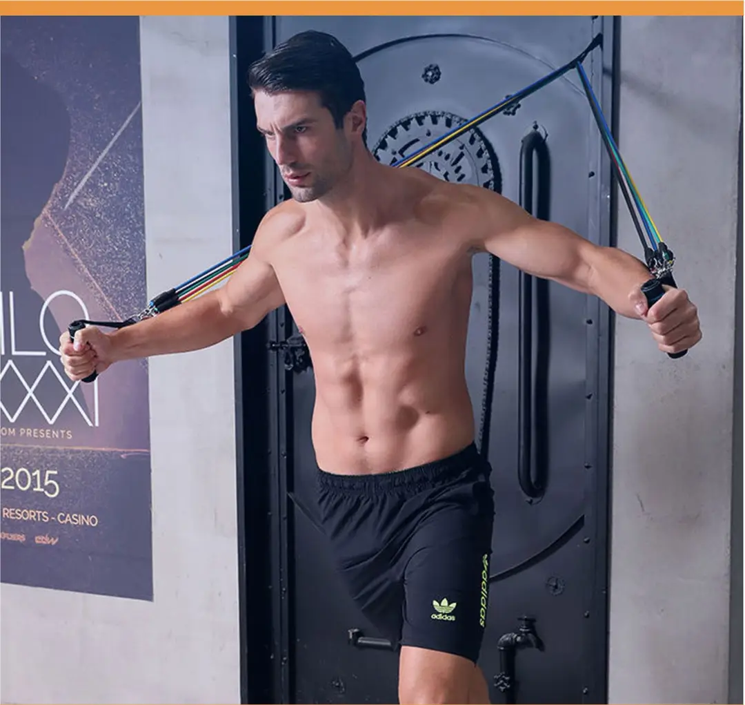 Cross-Border Popular Resistance Bands, Fitness Stretching Bands, Resistance Bands, Wholesale in Stock, Strength Training Resistance Assist Bands — feature 6
