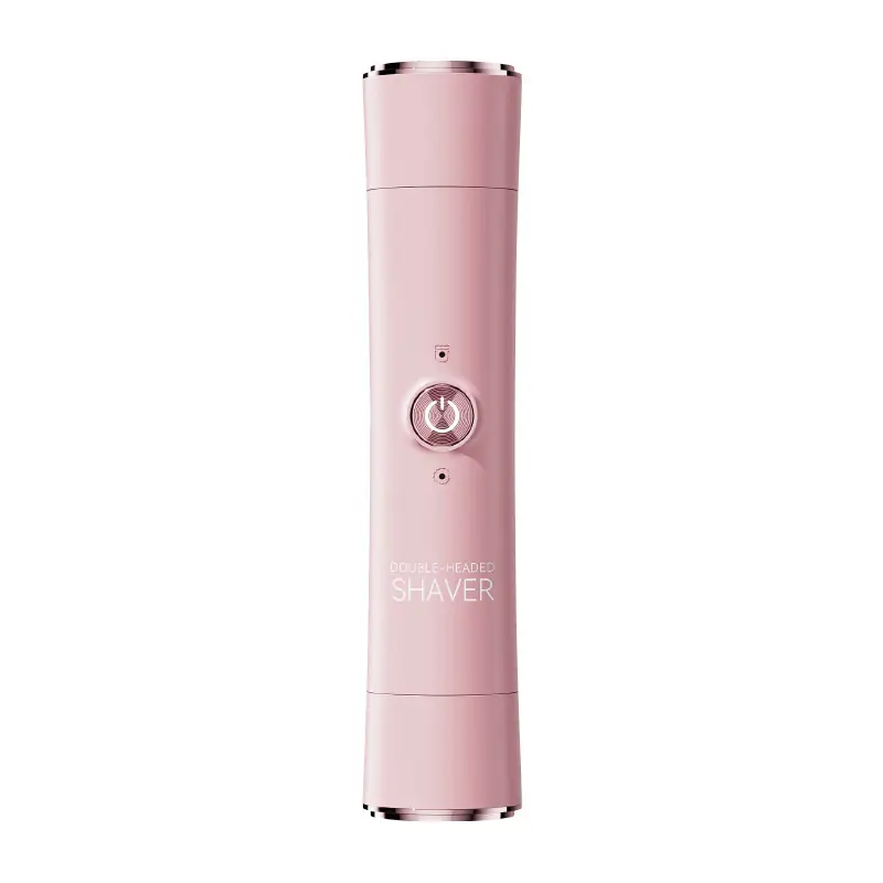 Cross-Border Wholesale Women's Double-Head Shaver for Private Areas, Body Hair Trimmer, Portable Electric Hair Removal Device