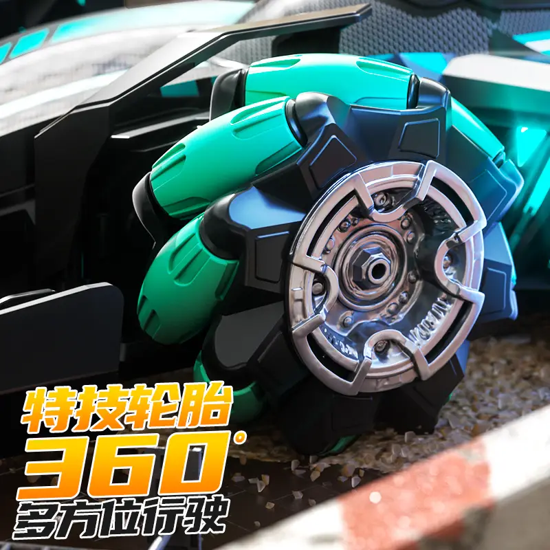 Children's Oversized F Formula Gesture-Sensing Remote Control Car with Spray Stunt Drifting Racing Four-Wheel Drive Toy for Boys