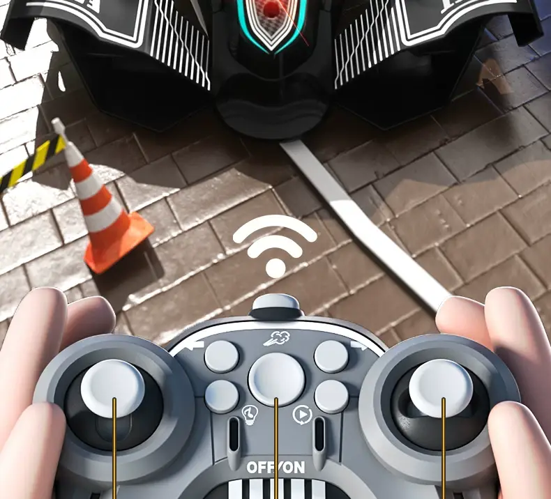 Children's Oversized F Formula Gesture-Sensing Remote Control Car with Spray Stunt Drifting Racing Four-Wheel Drive Toy for Boys — feature 10
