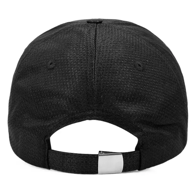 Men's Grey Mesh Sun Cap Lightweight Breathable Summer Cap