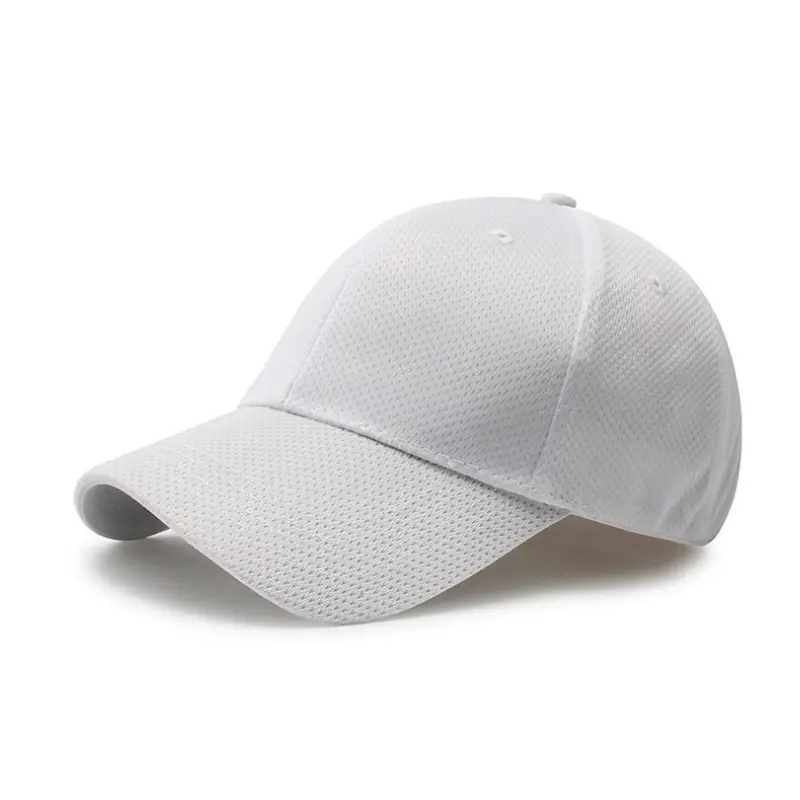 Men's Grey Mesh Sun Cap Lightweight Breathable Summer Cap - Image 2