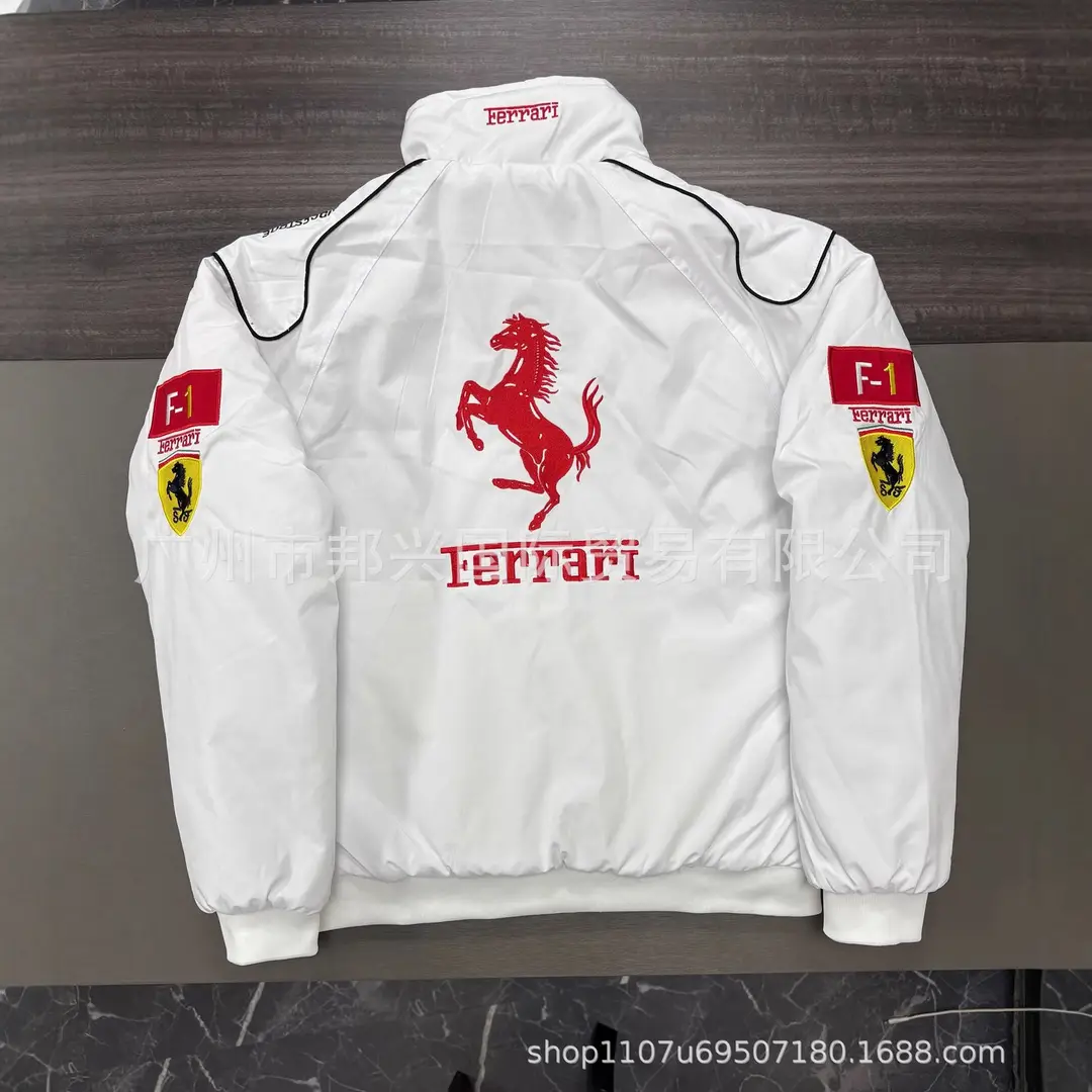 F1 Embroidered Racing Suit "Thin Style" Cross-Border Full Range of Cycling Suits Embroidered European and American Style Pilot Jacket Casual Wear — feature 7