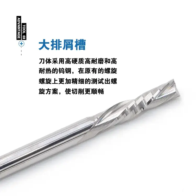Blue Double-Edged Spiral Cutting Millers 3.175mm - Image 3