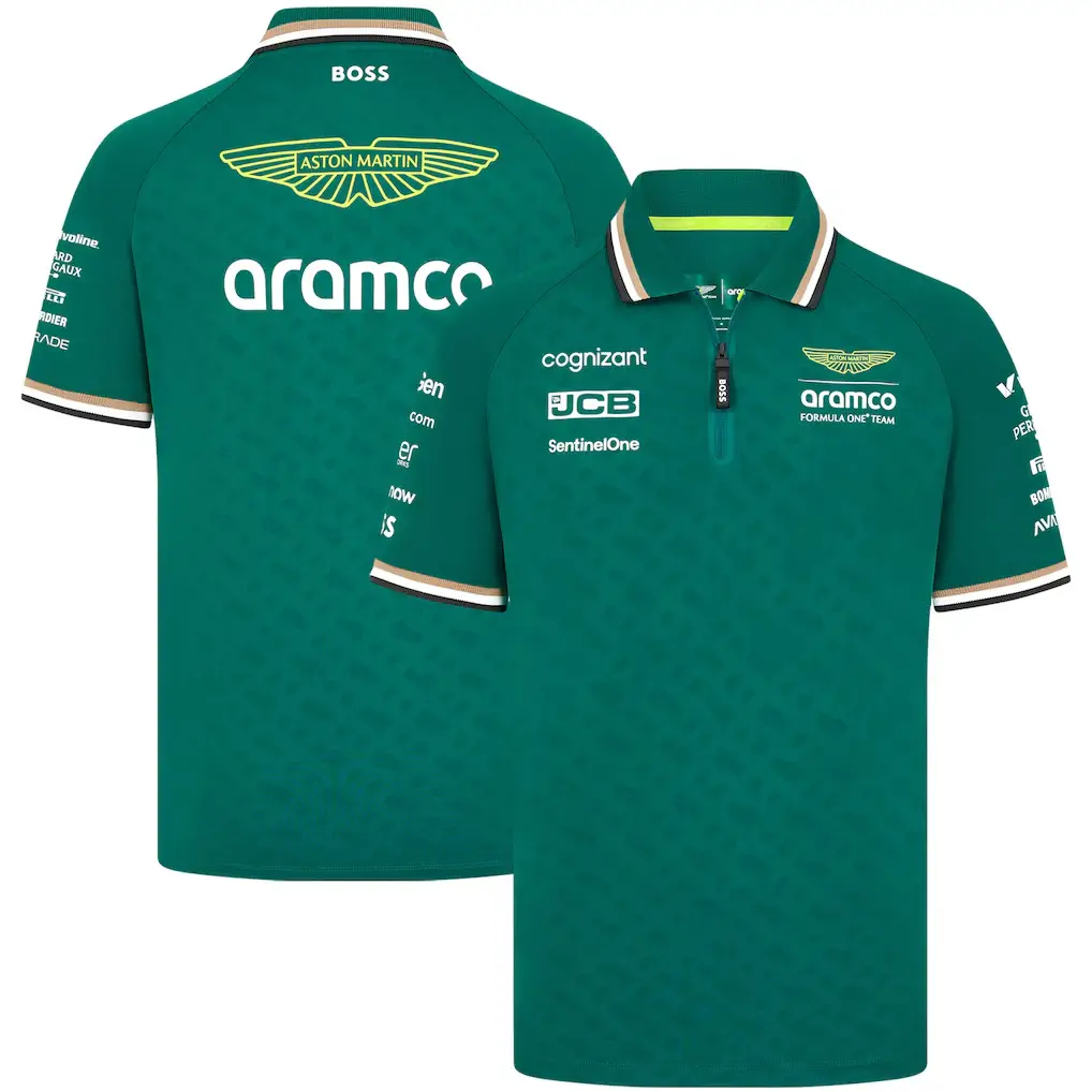2026 New F1 Racing Polo Shirt Motorcycle Clothing Mountain Breathable Quick-Drying Round Neck Short-Sleeved Polo Off-Road Shirt