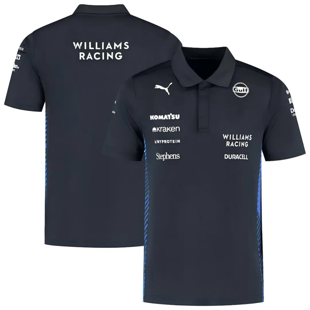 2026 New F1 Racing Polo Shirt Motorcycle Clothing Mountain Breathable Quick-Drying Round Neck Short-Sleeved Polo Off-Road Shirt