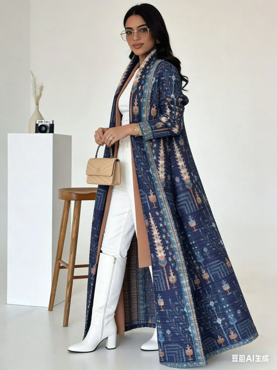 2026 Clothing Cross-Border Foreign Trade Export Wholesale Hot-Selling Ethnic Style Loose Long Coat