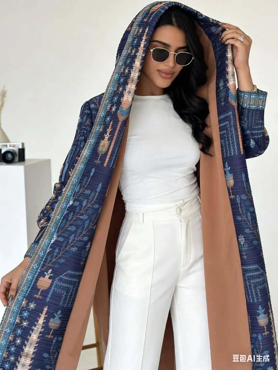 2026 Clothing Cross-Border Foreign Trade Export Wholesale Hot-Selling Ethnic Style Loose Long Coat