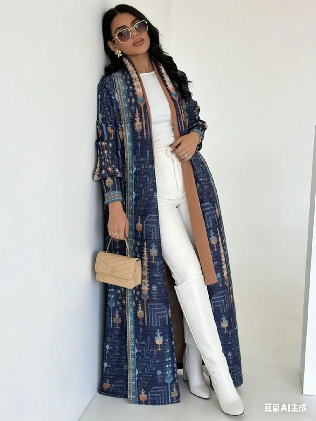 2026 Clothing Cross-Border Foreign Trade Export Wholesale Hot-Selling Ethnic Style Loose Long Coat
