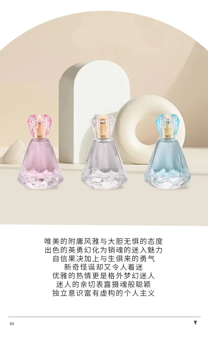 Heart of the Ocean Crystal Love Diamond Perfume Spray Long-Lasting Light Fragrance for Men and Women Domestic Product Wholesale Dropshipping — feature 3