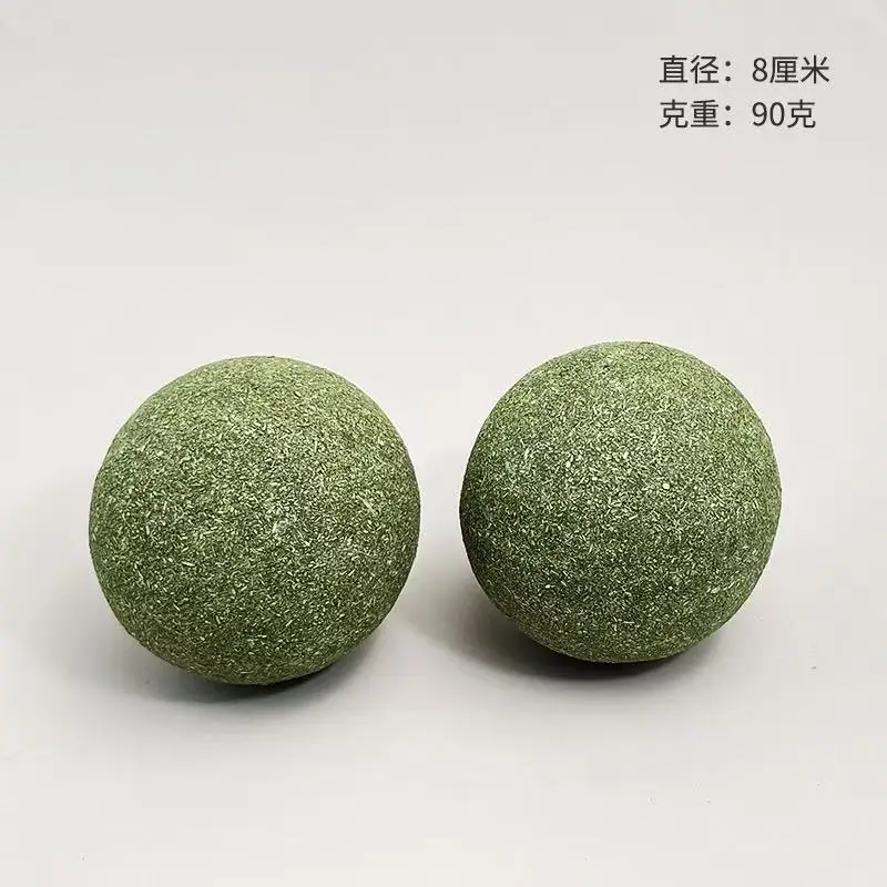 Catnip Ball Extra Large 10cm Cat Toys Self-Entertainment Gadget for Boredom Relief Teeth Grinding Cat Grass Ball Teaser Stick Cat Toy