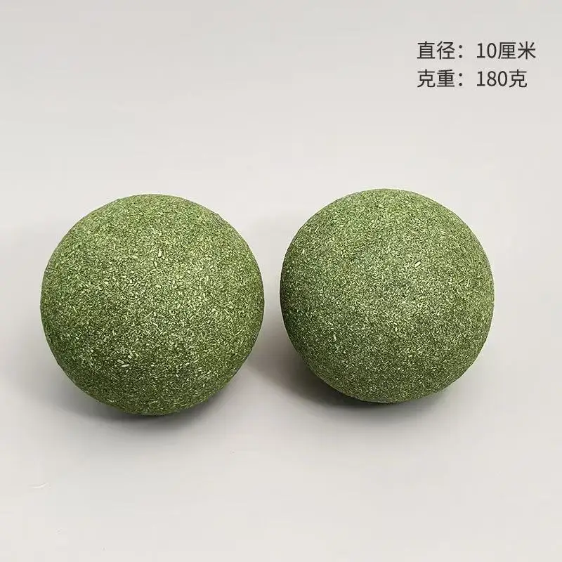 Catnip Ball Extra Large 10cm Cat Toys Self-Entertainment Gadget for Boredom Relief Teeth Grinding Cat Grass Ball Teaser Stick Cat Toy