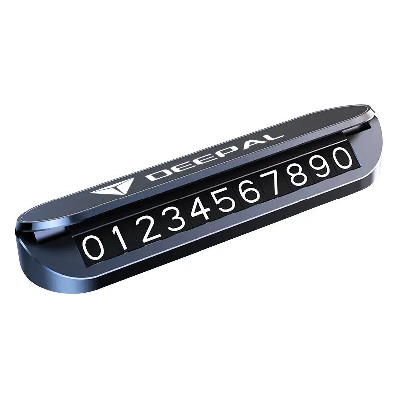 Changan Deep Blue S7 S07 S05 Sl03 G318 L07 Car Temporary Parking Number Plate Telephone Number Transfer Card
