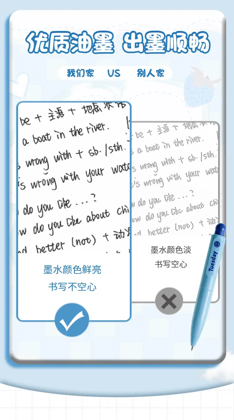 Cute Pocket Pen Mini Portable Pen Ins-Style High-Value 0.5mm Black Gel Pen Quick-Drying Retractable Chubby Pen — feature 5