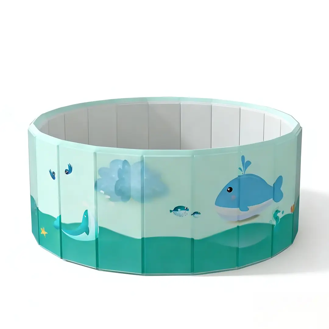 Household Children's Swimming Pool, Inflatable-Free Foldable Pool, Family Baby Swimming Bucket, Outdoor Large Baby Swimming Pool