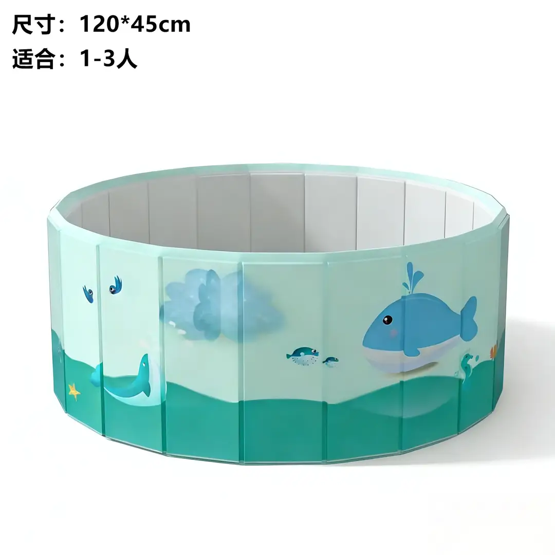 Household Children's Swimming Pool, Inflatable-Free Foldable Pool, Family Baby Swimming Bucket, Outdoor Large Baby Swimming Pool