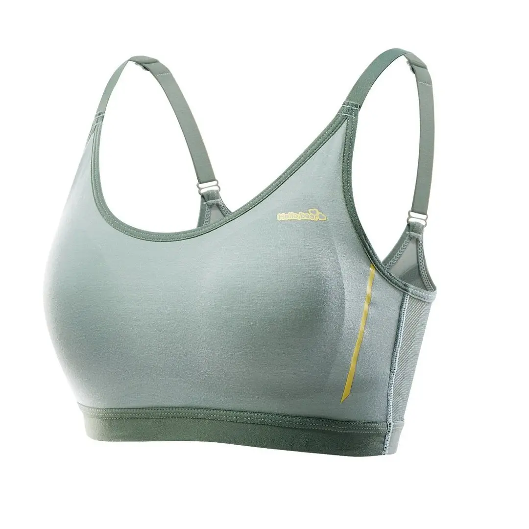 Sports Bra for Junior High School Students, Small Vest for Teenage Girls in Their Developmental Period, Shock-Proof Running Bra for High School Girls