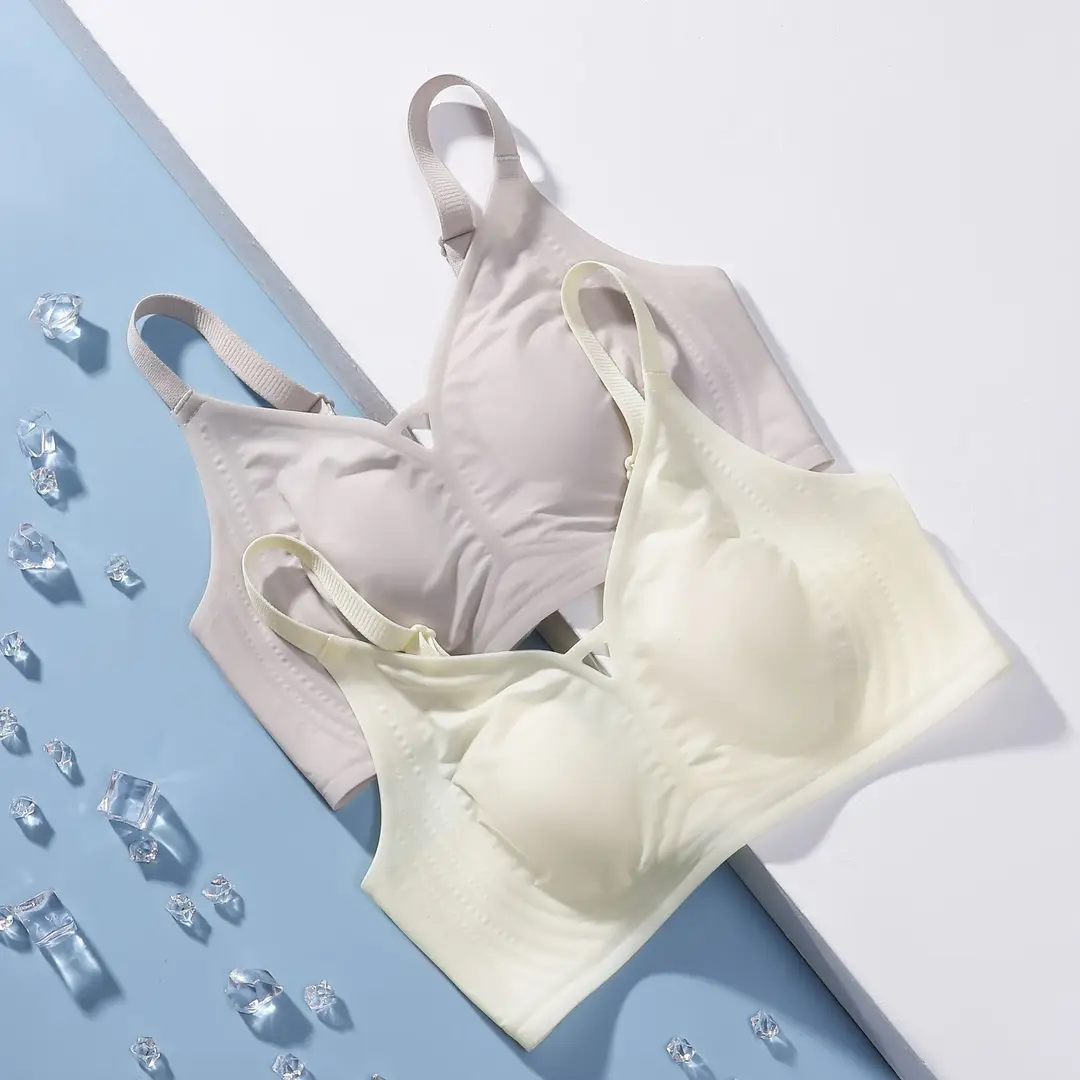 New Ultra-Thin, Breathable, Seamless, Soft Support, Wire-Free Women's Underwear, Adjustable, Anti-Sagging, Non-Slip Cup Design — feature 9