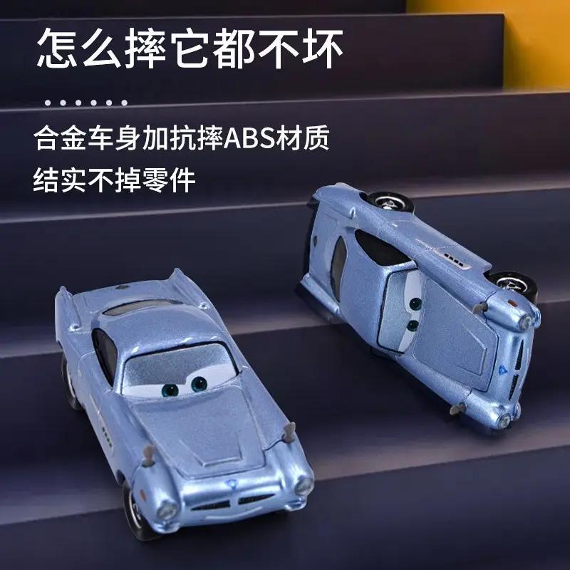 Cars: Lightning Mcqueen and Road Runner New Alloy Toy Car Models for Children - Collectible Sliding Vehicles
