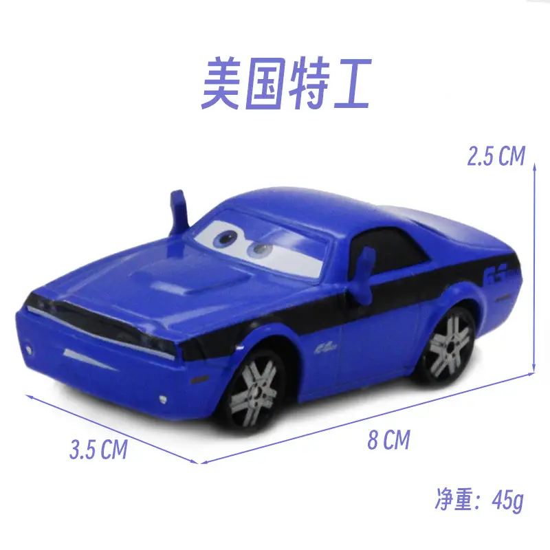 Cars: Lightning Mcqueen and Road Runner New Alloy Toy Car Models for Children - Collectible Sliding Vehicles