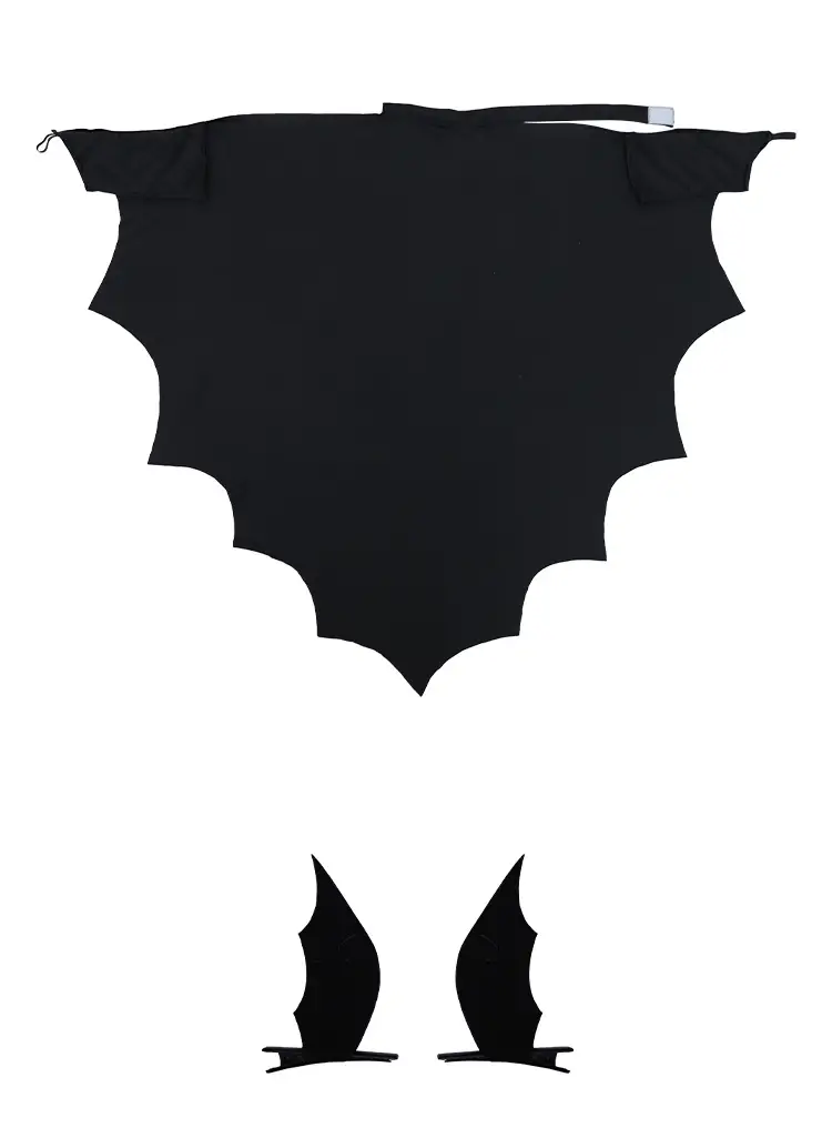 Batman Adult Jumpsuit Cosplay Costume Batman Muscle Print Cape Halloween Hero Cross-Border Performance Costume — feature 17