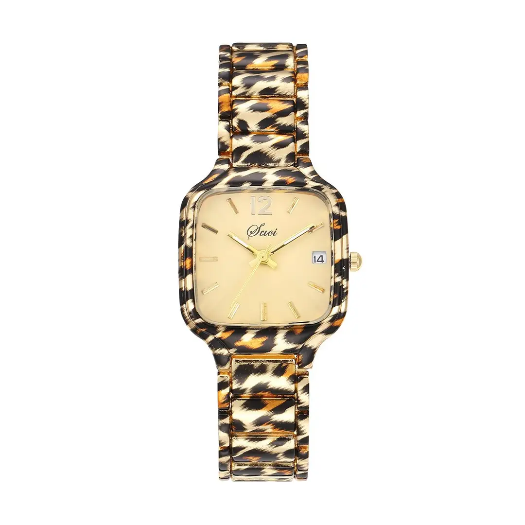 Cross-Border Foreign Trade Watch Supply, Trendy Leopard Print Strap Watches, Casual Fashion Watches, European and American Style — feature 6
