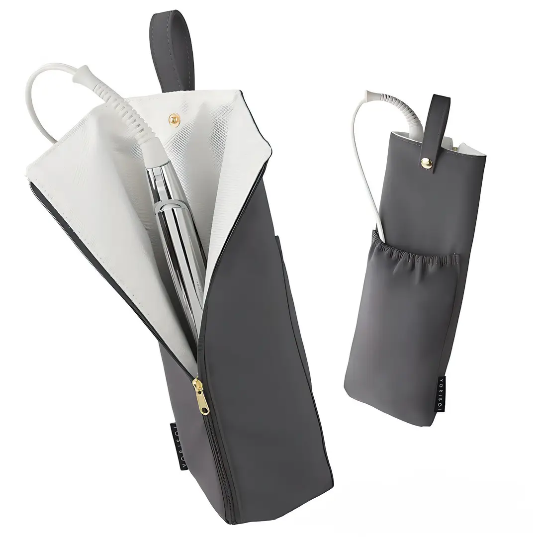 New High-Temperature Resistant Curling Iron Storage Bag, Hangable Travel Curling Iron Storage Bag, Foldable Storage Bag Wholesale — feature 10
