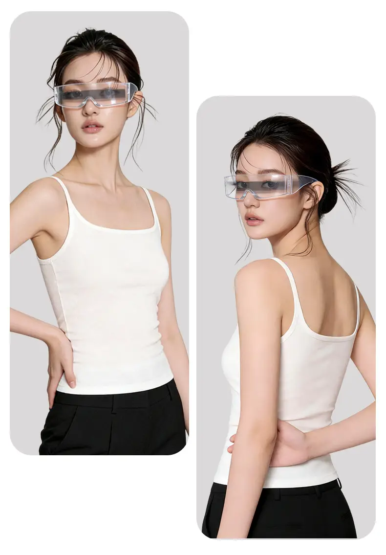 Women's Camisole with Chest Pads, Seamless, Beautiful Back Design, Suitable for Wearing Alone or as an Inner Layer, Summer Camisole with Chest Pads — feature 15