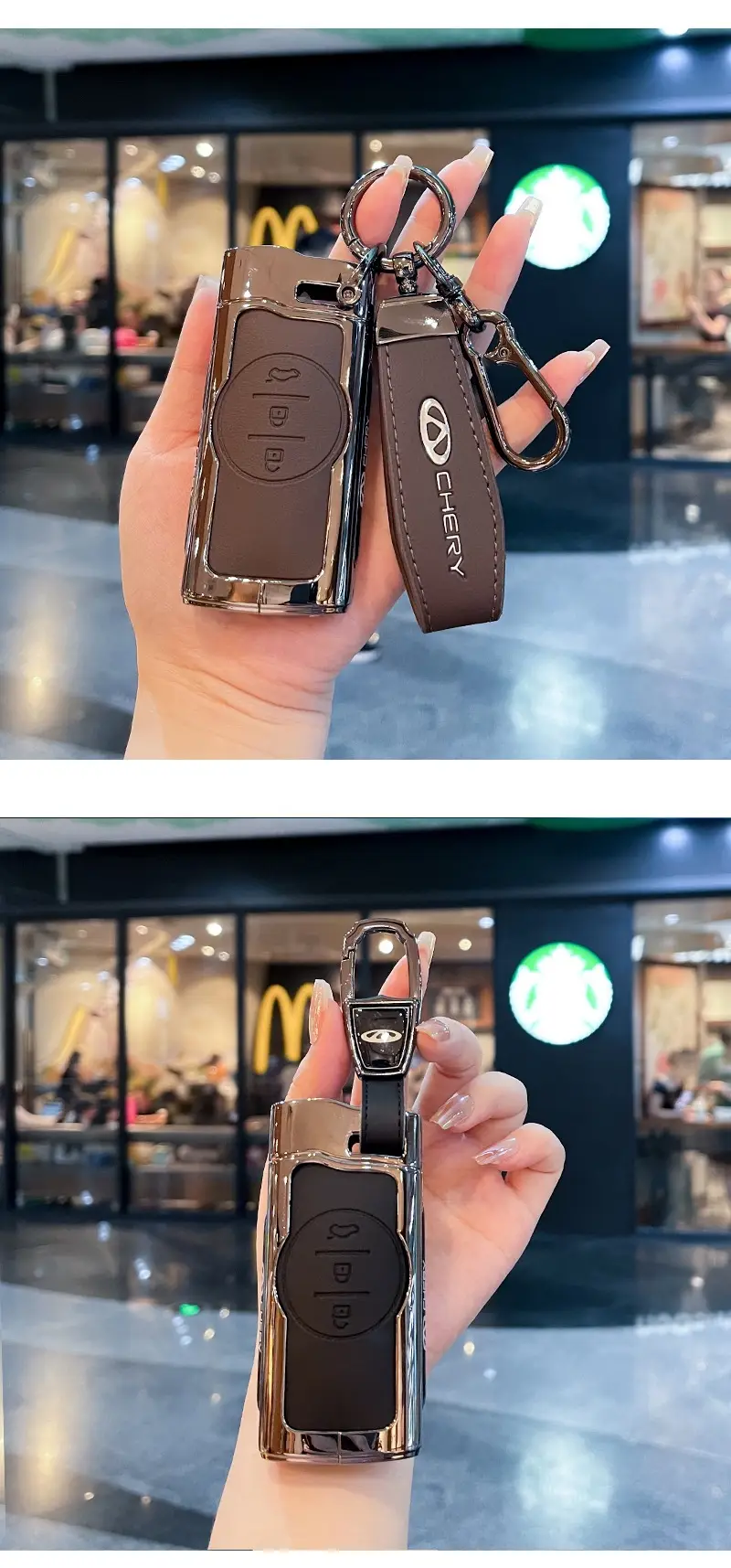 Suitable for Chery Tiggo 7 Key Cover, Chery Tiggo 3X, Tiggo Cross-Border Popular Model 5X Car Key Case — feature 6
