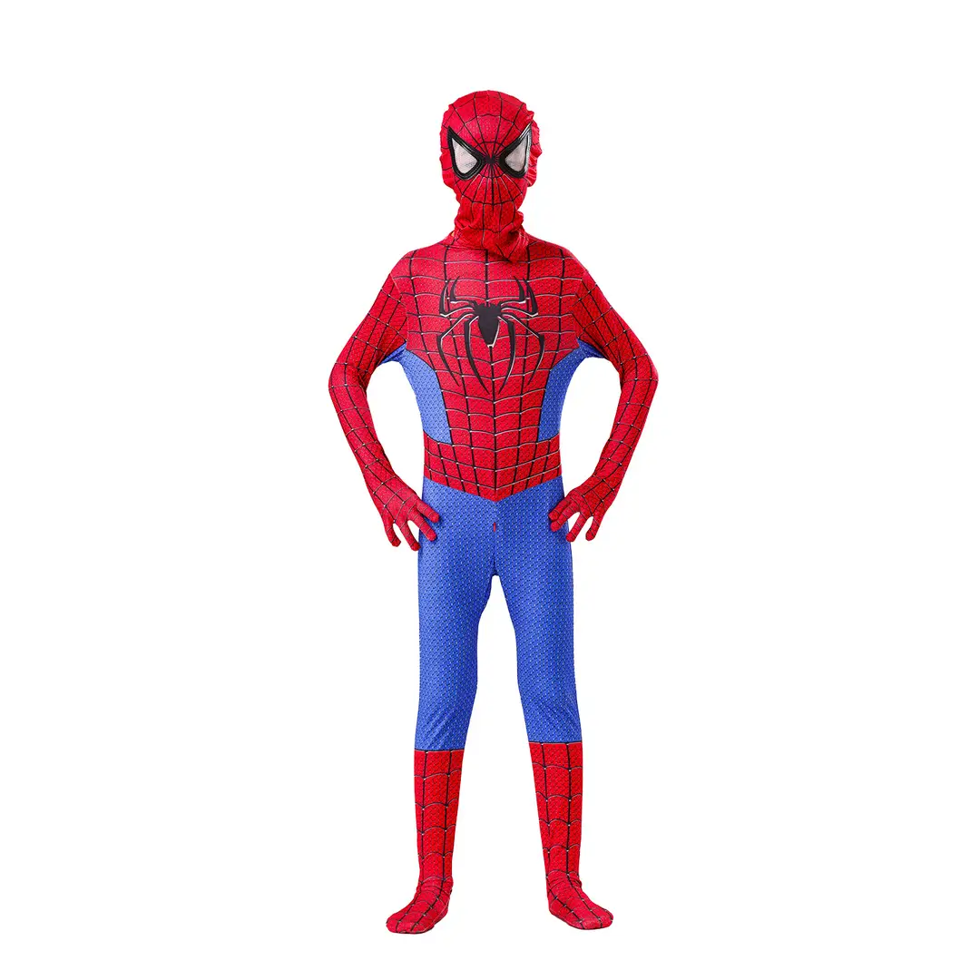 Spider-Man Tights Adult Cosplay Children's Miles Morales Hero Expedition Halloween Jumpsuit