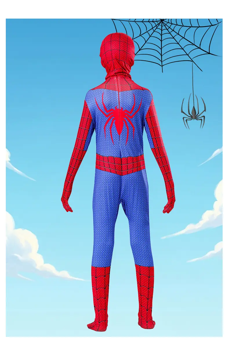 Spider-Man Tights Adult Cosplay Children's Miles Morales Hero Expedition Halloween Jumpsuit — feature 10