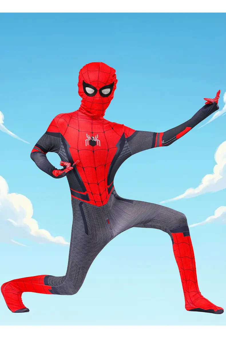 Spider-Man Tights Adult Cosplay Children's Miles Morales Hero Expedition Halloween Jumpsuit — feature 12