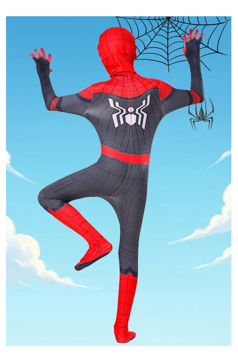 Spider-Man Tights Adult Cosplay Children's Miles Morales Hero Expedition Halloween Jumpsuit — feature 13