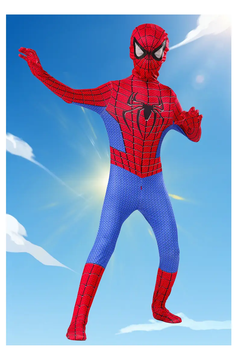 Spider-Man Tights Adult Cosplay Children's Miles Morales Hero Expedition Halloween Jumpsuit — feature 8