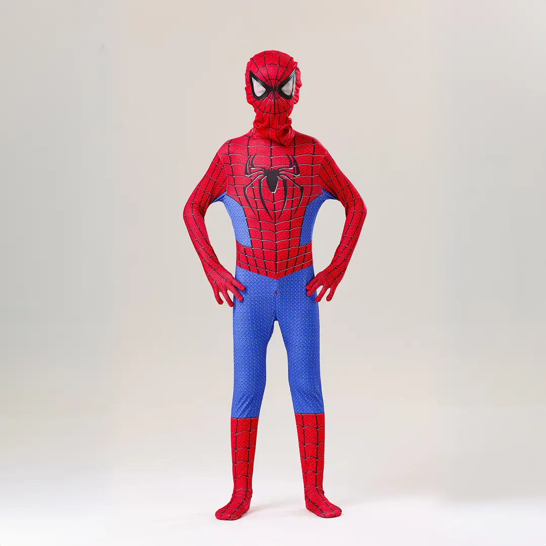 Spider-Man Tights Adult Cosplay Children's Miles Morales Hero Expedition Halloween Jumpsuit