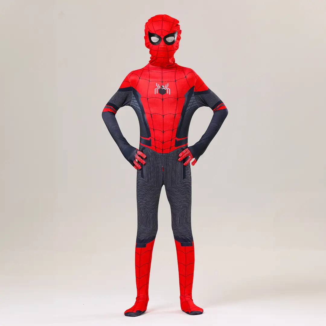 Spider-Man Tights Adult Cosplay Children's Miles Morales Hero Expedition Halloween Jumpsuit