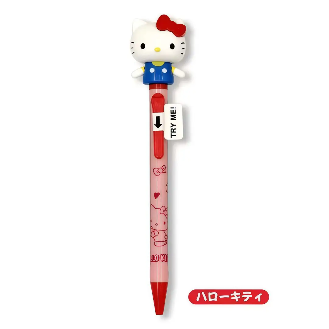 Cartoon Kt Cat Melody Pen with Movable Arms, Press-Type Gel Pen, Quick-Drying, Smooth Writing, Cute Pen, Gift for Classmates and Friends — feature 4