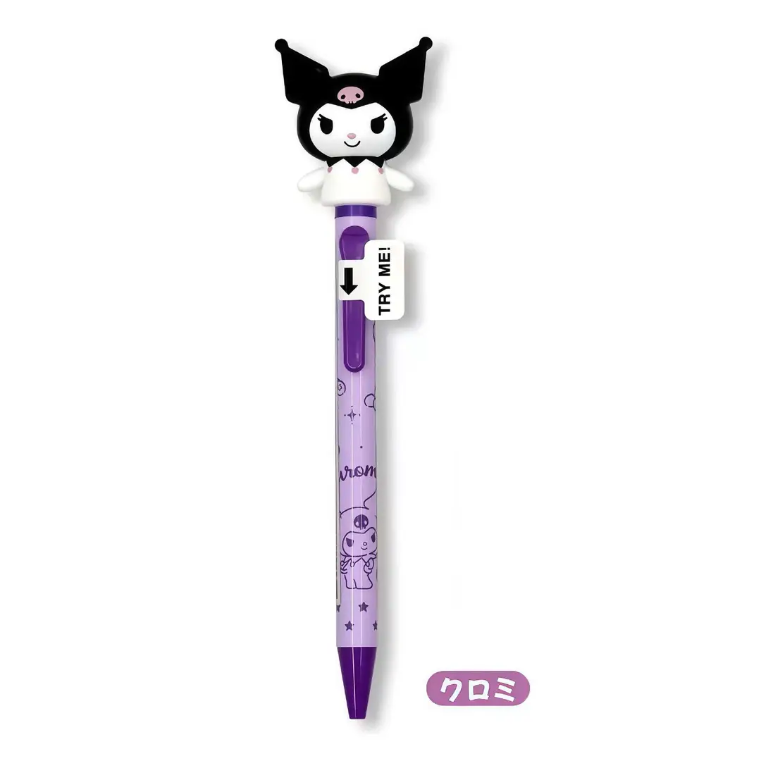 Cartoon Kt Cat Melody Pen with Movable Arms, Press-Type Gel Pen, Quick-Drying, Smooth Writing, Cute Pen, Gift for Classmates and Friends — feature 5