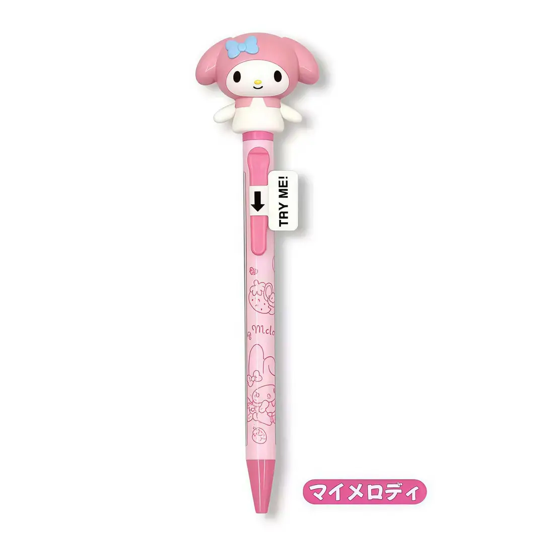 Cartoon Kt Cat Melody Pen with Movable Arms, Press-Type Gel Pen, Quick-Drying, Smooth Writing, Cute Pen, Gift for Classmates and Friends — feature 6