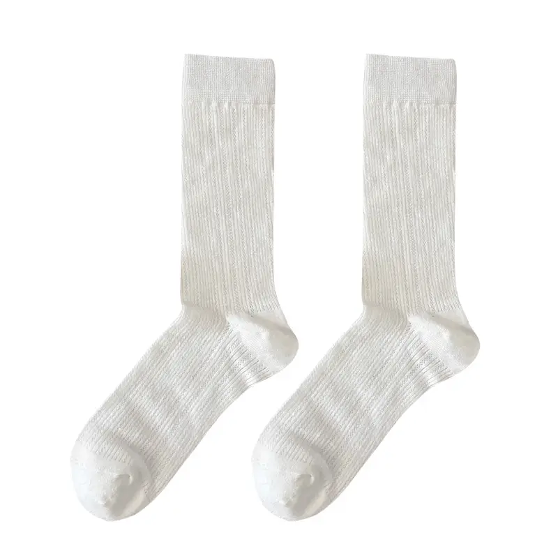 Seamless Socks for Women, Summer Thin Mid-Calf Socks, Mesh Breathable Slouch Socks, Long Socks, Summer Mesh Breathable Ballet Style