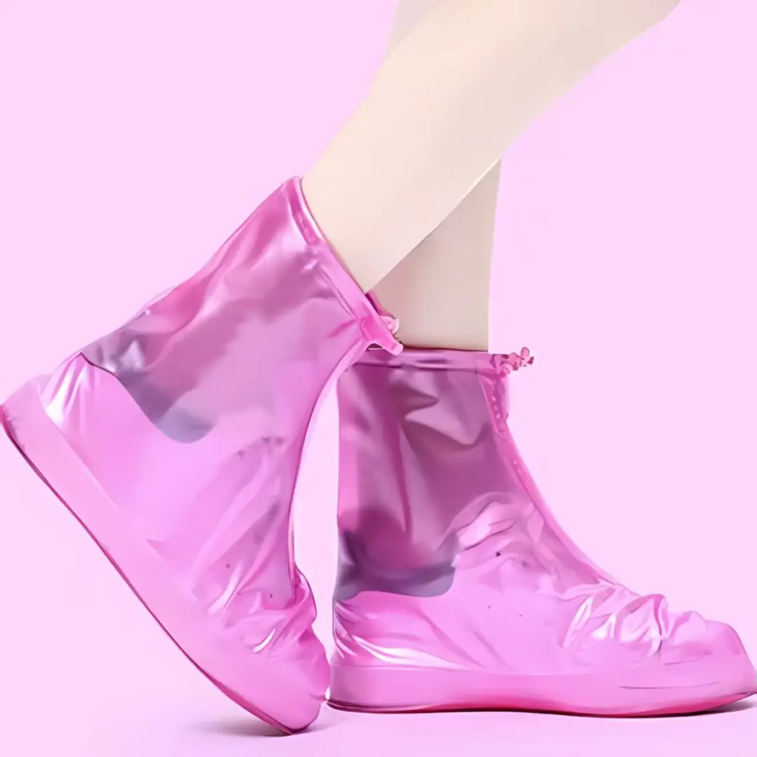 Rainproof Shoe Covers Manufacturer Wholesale Thickened Wear-Resistant Adult Rain Shoe Covers for Travel and Outdoor Use, Fashionable Waterproof Shoe Covers for Men and Women