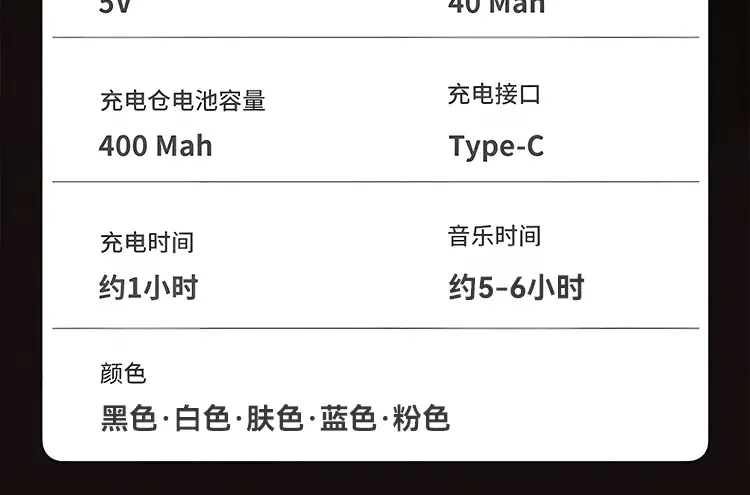 Cross-Border Popular Sleep Wireless Bluetooth Earphones, On-Ear Noise-Cancelling Private Model, Ultra-Long Battery Life, Digital Display Earphones in Stock — feature 15