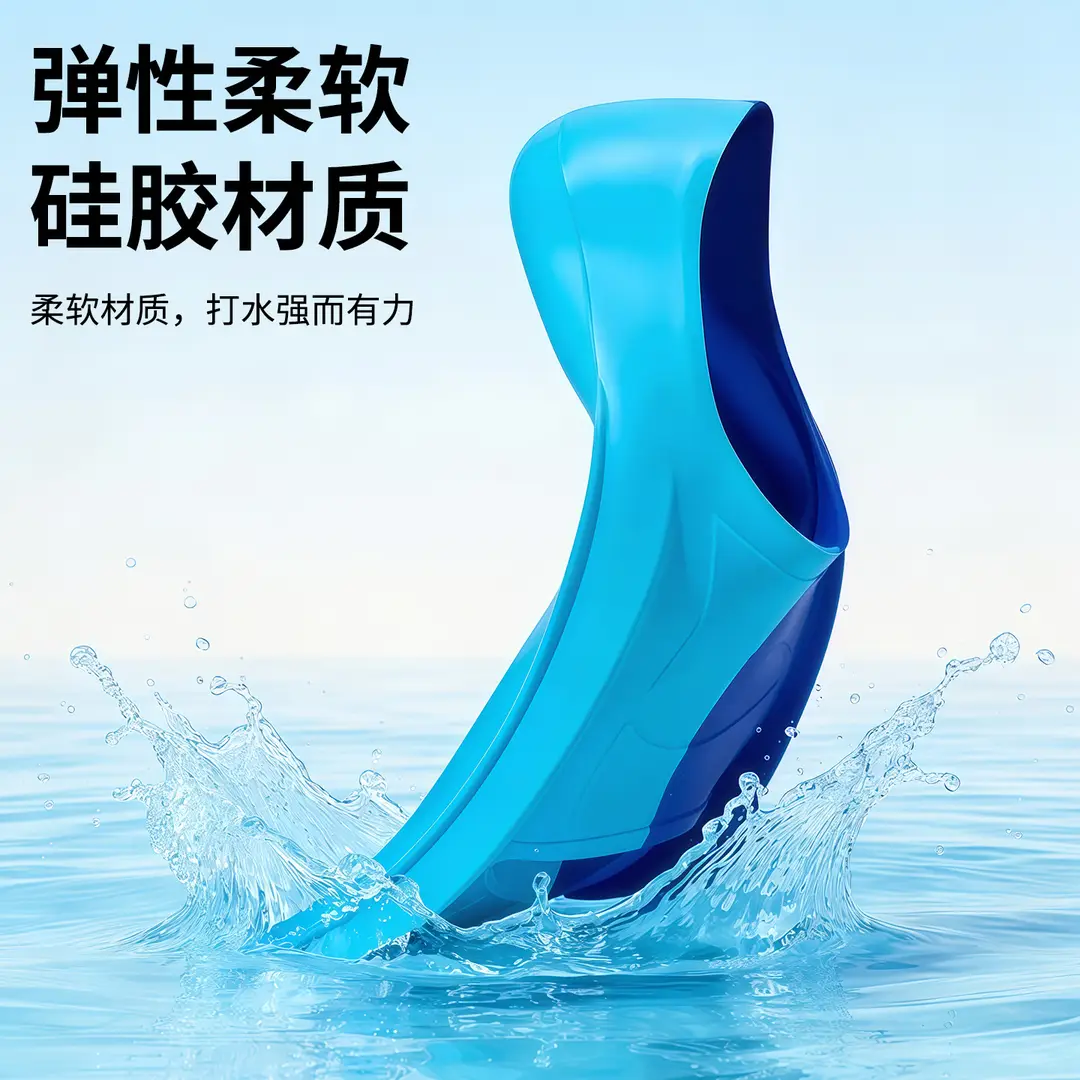 Children's Diving Fins Freestyle Silicone Professional Swimming Fins Short Fins Training Diving Equipment Wholesale
