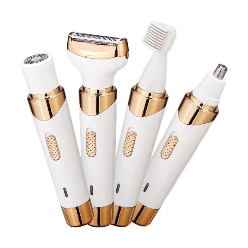 Multifunctional Hair Shaver, Electric Hair Clipper, Razor, Five-In-One Digital Display Hair Trimmer for Women's Body and Private Parts