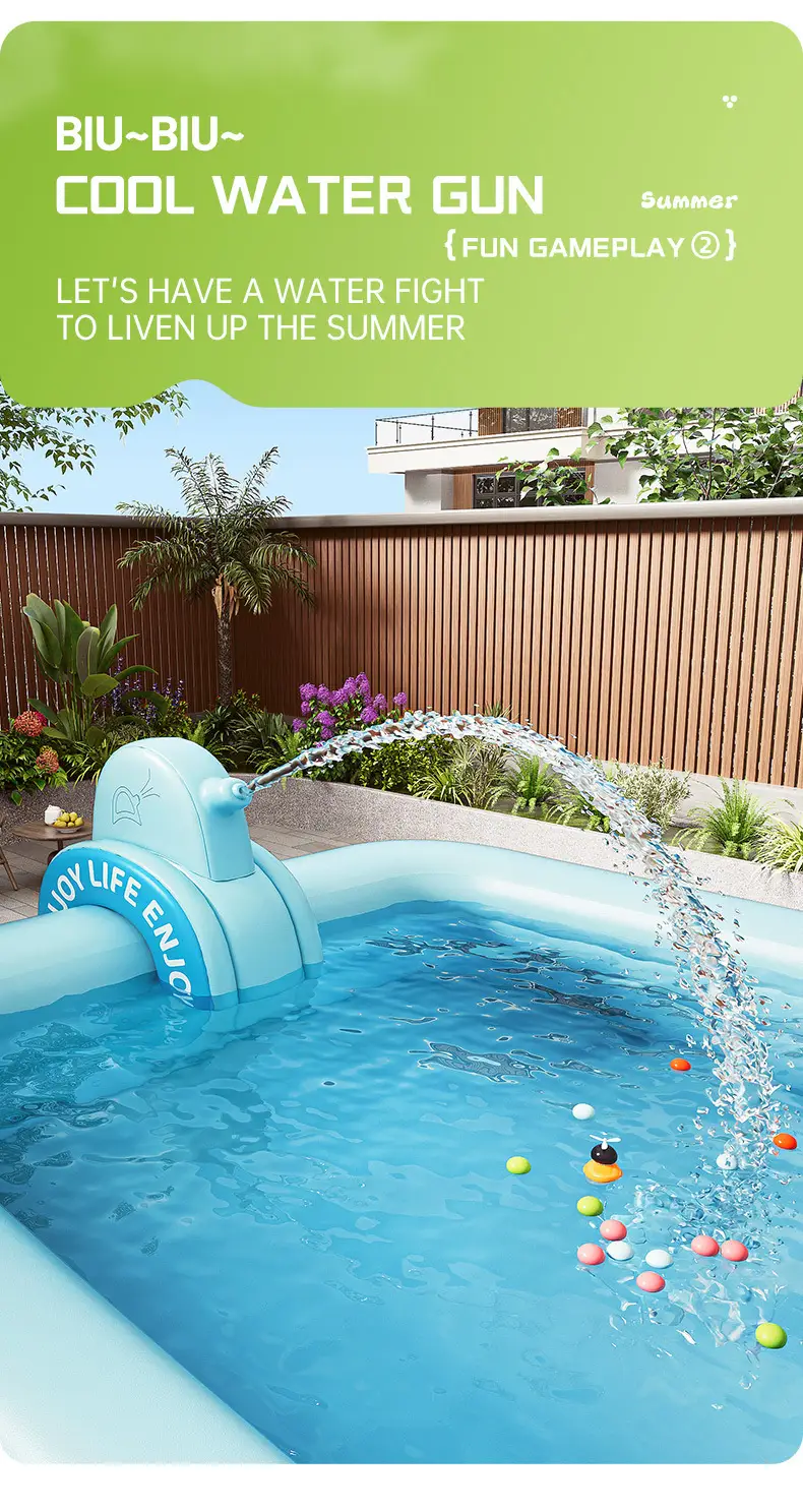 Swimming Pool Thickened Large Indoor and Outdoor One-Touch Inflatable Swimming Pool for Adults and Children Family Water Play Pool Wholesale — feature 10